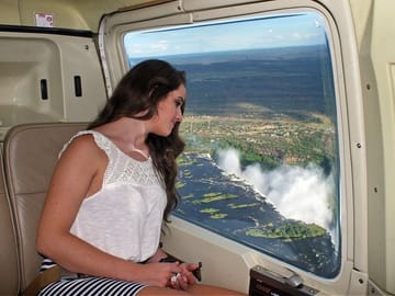 Scenic Helicopter Flight Over Victoria Falls, Zimbabwe