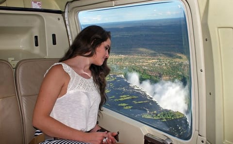 Scenic Helicopter Flight Over Victoria Falls, Zimbabwe