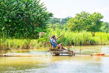 Reggae Rafting Experience with Power Snorkel Party Cruise