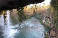Duden waterfalls from Alanya, Turkey