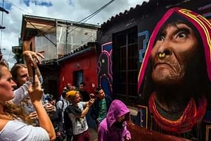 Spectacular Street Art tour in Bogota