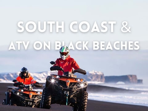 Private South Coast & ATV Adventure on Black Beaches