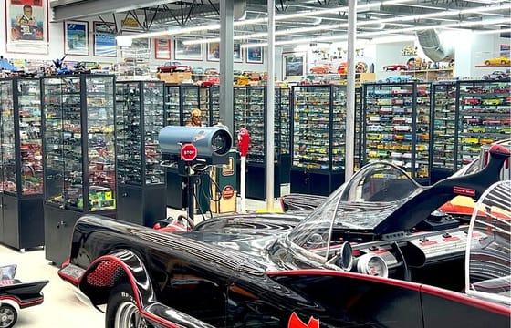 Goldvarg Collection Scale Model Car Museum Experience.