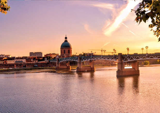 birthday mission city trip in Toulouse