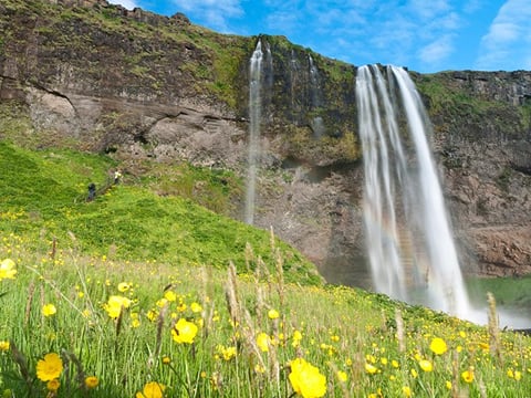 Seljalandsfoss waterfall