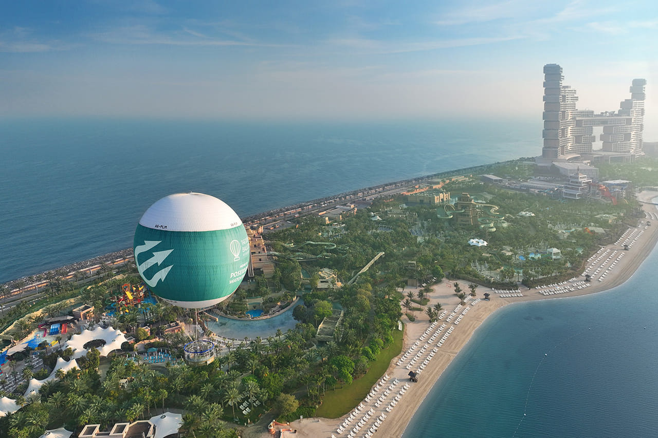 Dubai Balloon Ride tour & Marina Dhow Cruise with Dinner with  Private  Roundtrip   Transfer 10
