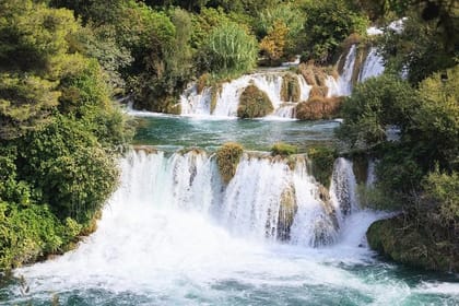 Private Krka Waterfalls National Park and Town of Šibenik Tour – from Split