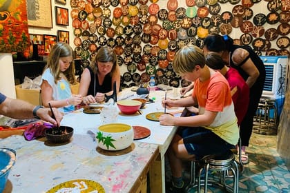 Hanoi Incense Village And Hat-Making And Lacquer Art Tour