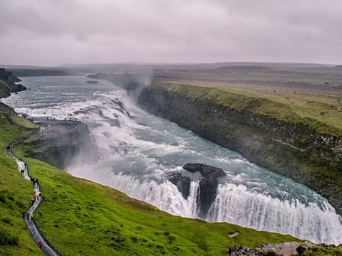 Gullfoss Waterfalls