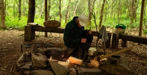 Adult Foraging Walk & Bushcraft Cookery Course for Beginners Near the Mourne Mountains 
