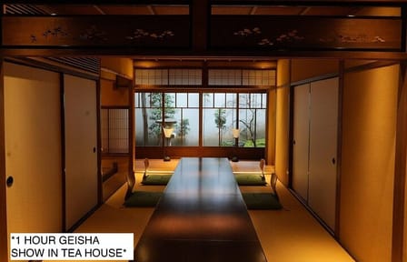 1 Hour Geisha Show in Kyoto