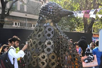 Cultural Tour of Kanheri Caves, Crawford Market, and Kala Ghoda in Mumbai
