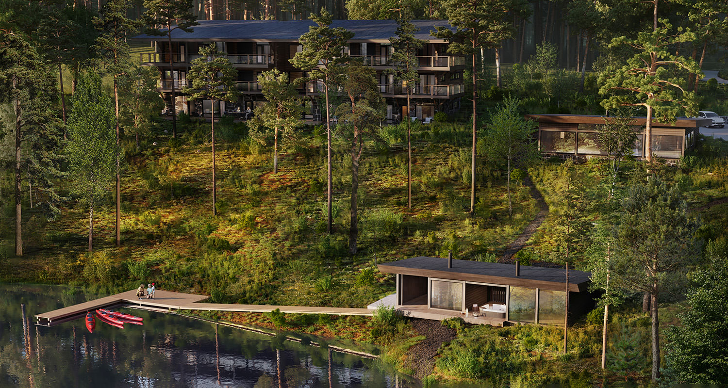 Unterkunft am Pyhä-See