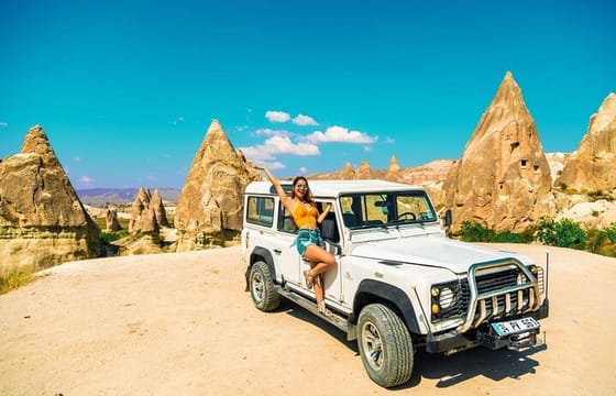 Cappadocia Luxury Jeep Safari Champagne Party Included