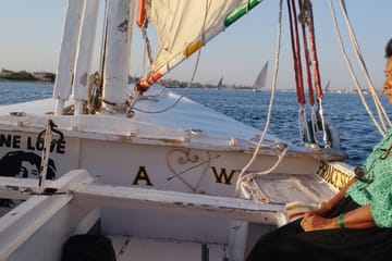 Private Sunset Felucca Sailing Tour on the Nile in Luxor