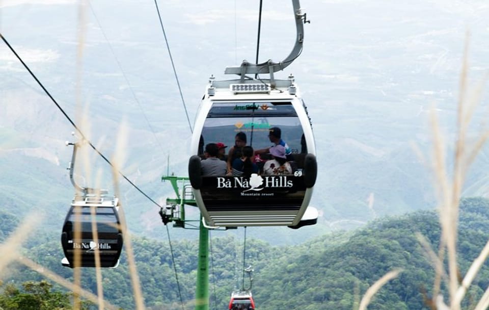 Entry ticket: Ba Na Hills and Golden Bridge Cable Car