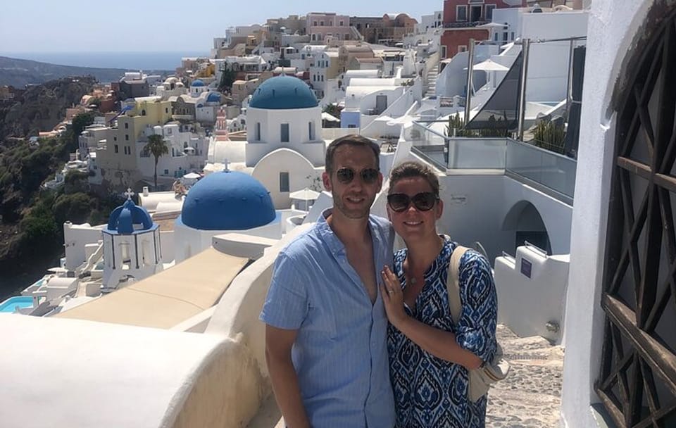Private Tour of Blue Domes in Santorini's Firostefani and Imerovigli