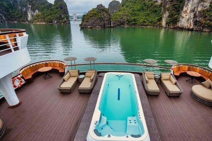 Ambassador Day Cruise - Halong Bay 5 Star Day Cruise from Harbor