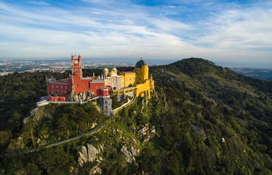 Sintra, Pena Palace, Regaleira, Cabo da Roca & Cascais Guided Day Trip