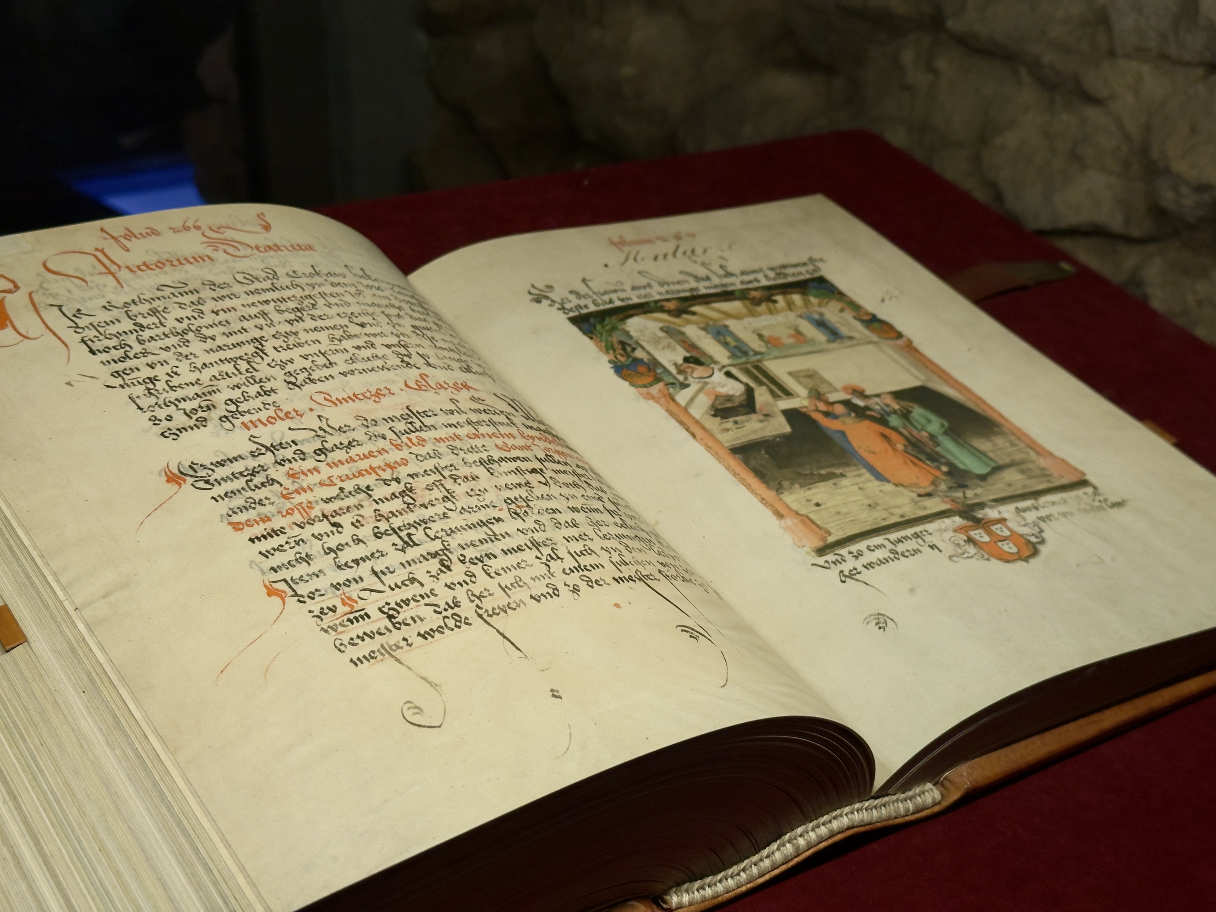 Archaeological and multimedia exhibition at the Rynek Underground Museum