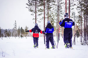 Snowshoe Trip for Searching Arctic Animals and Wilderness Views