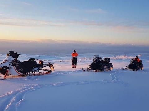 Snowmobiling