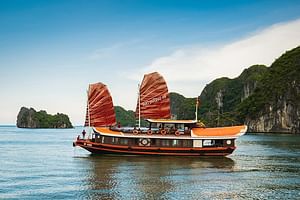 Private Charter Junk in Cat Ba Island & Lan Ha Bay 3days/2nights