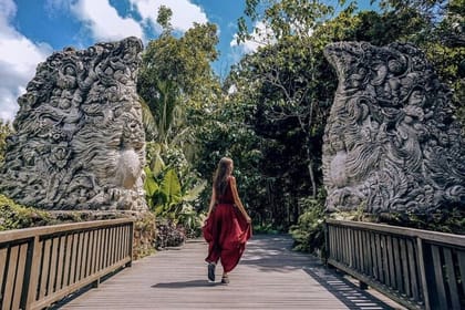 Ubud Skip the line Monkey Forest Sanctuary Ticket and Guided Tour