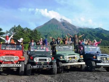 Merapi Volcano Sunrise