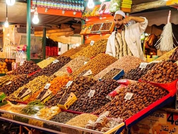 Marrakech Night Walking Tour: Street Food at Jemaa el-Fnaa