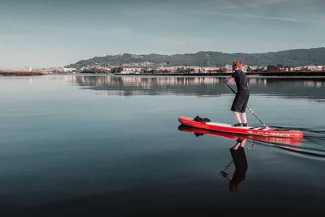 SUP Sun Experience — Abfahrt auf dem Rio Lima ab Ponte de Lima – image 13