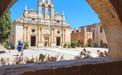 Explore Arkadi Monastery, Margarites Village, and Melidoni Cave