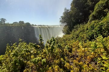 Victoria Falls and Chobe National Park Day Trip with Helicopter Ride