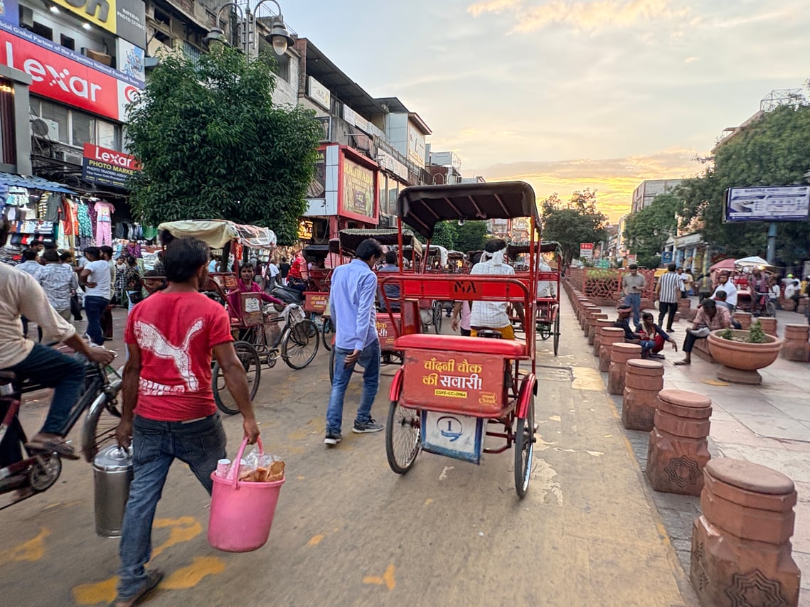 Old Delhi Walking Tour Afternoon with one Riksha Ride - 6 KM 8