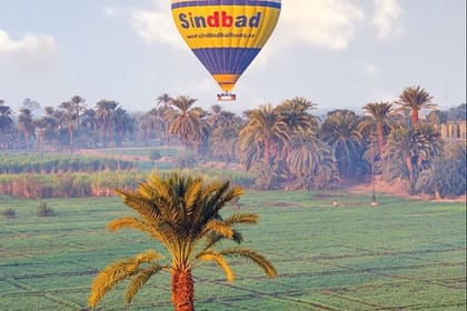 Hot Air Ballon Trip over Luxor West Bank