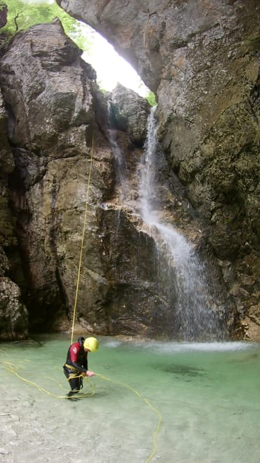 CANYONING IN THE TRIGLAV NATIONAL PARK photo 6