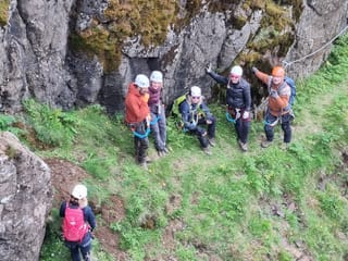 Fálkaklettur Via Ferrata close to Reykjavik, photo 7