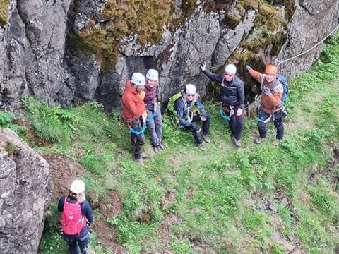 Fálkaklettur Via Ferrata close to Reykjavik, photo 7
