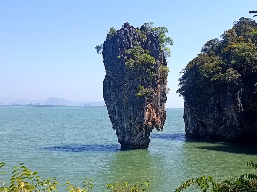 Khao Phing Kan, the needle-shaped rock known as James Bond Island