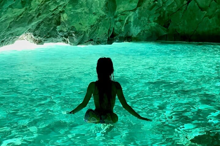 Vlore Private Boat Tour Blue Cave & Grama Bay Adventure 3