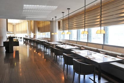 Buffet Dining in Armani Hotel