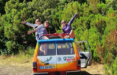 Farmers Market and 4WD Adventure in Caniço and Machico