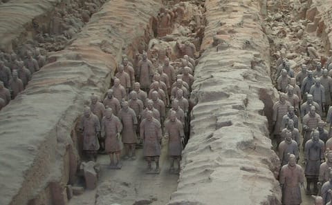 Xi'an day tour of Terra-Cotta Army, City Wall, and Mosque