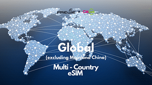 Multi Regions(excluding Mainland China) Data eSIM  - Powered by CMLink