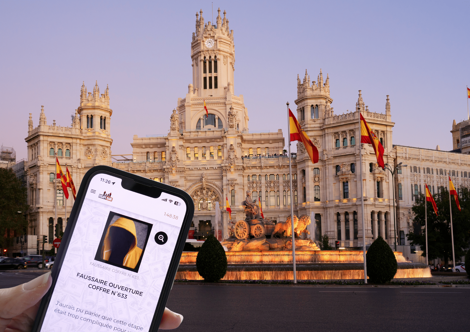 Team Outdoor Escape Game Heist @ Madrid