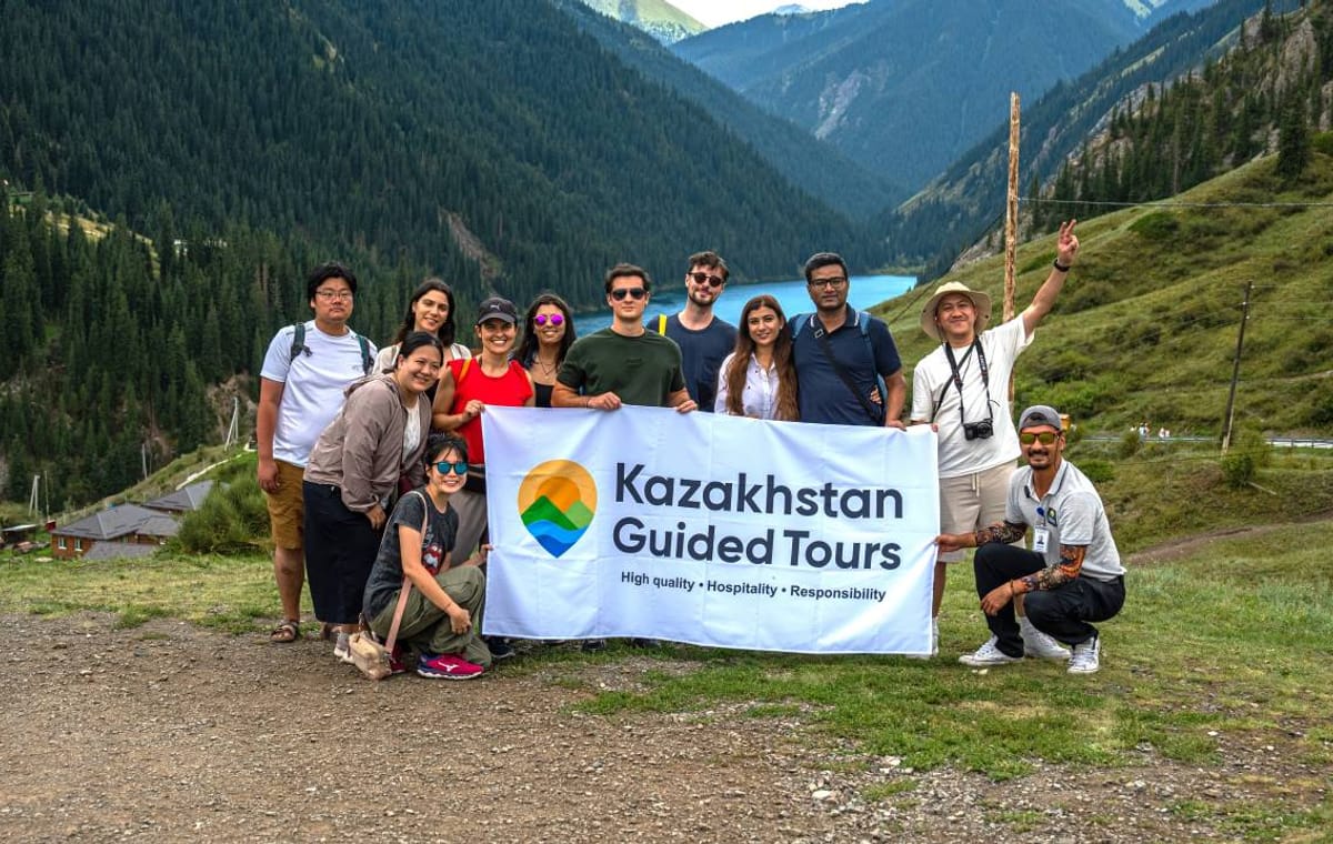 Kolsai & Kaindy Lakes with Charyn Canyons group day tour