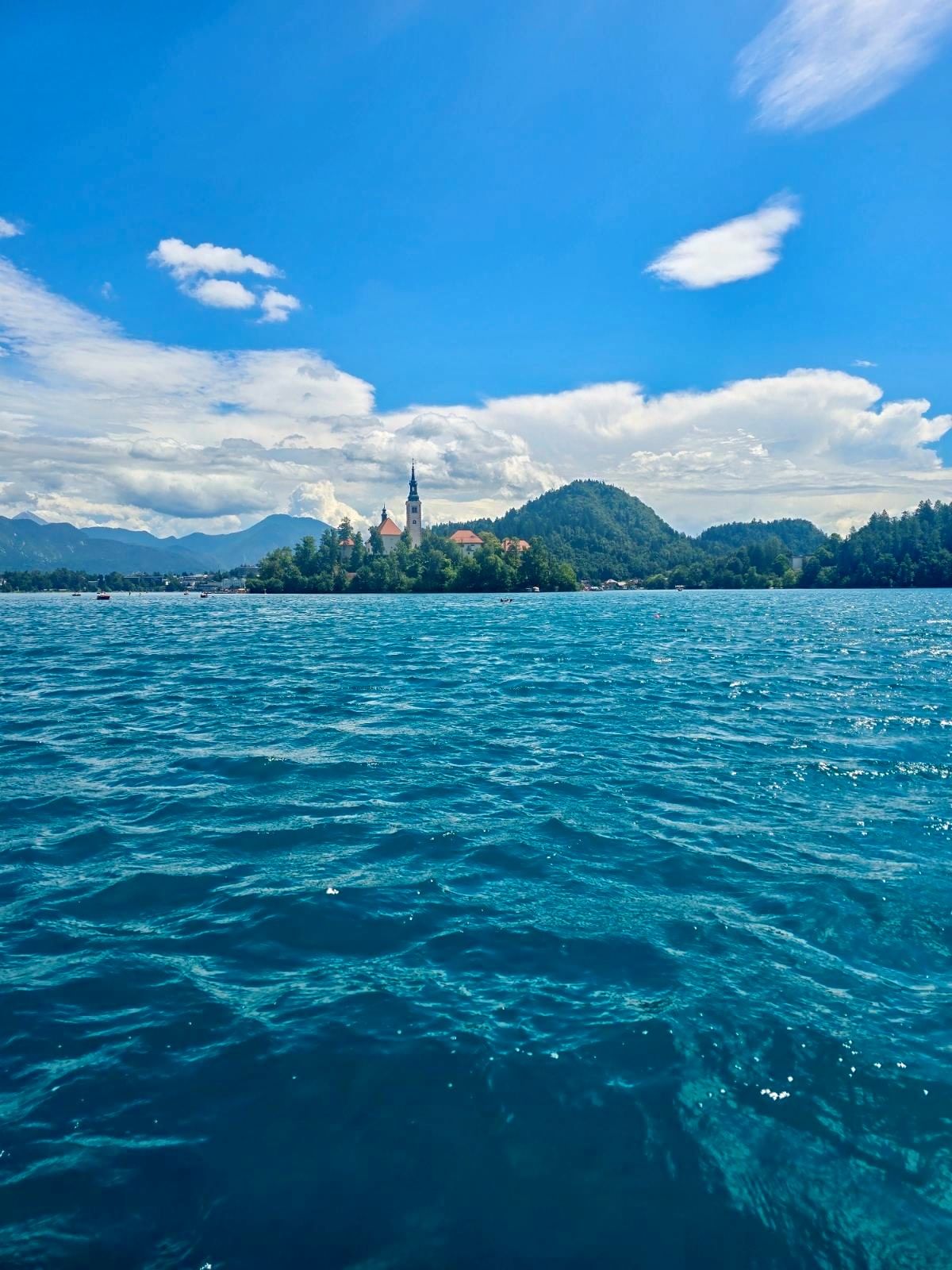 Lake bled with the Island