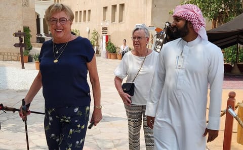 Walking Tour of Historic Sites in Old Dubai with Abra Ride