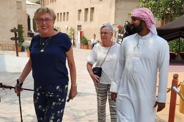 Walking Tour of Historic Sites in Old Dubai with Abra Ride