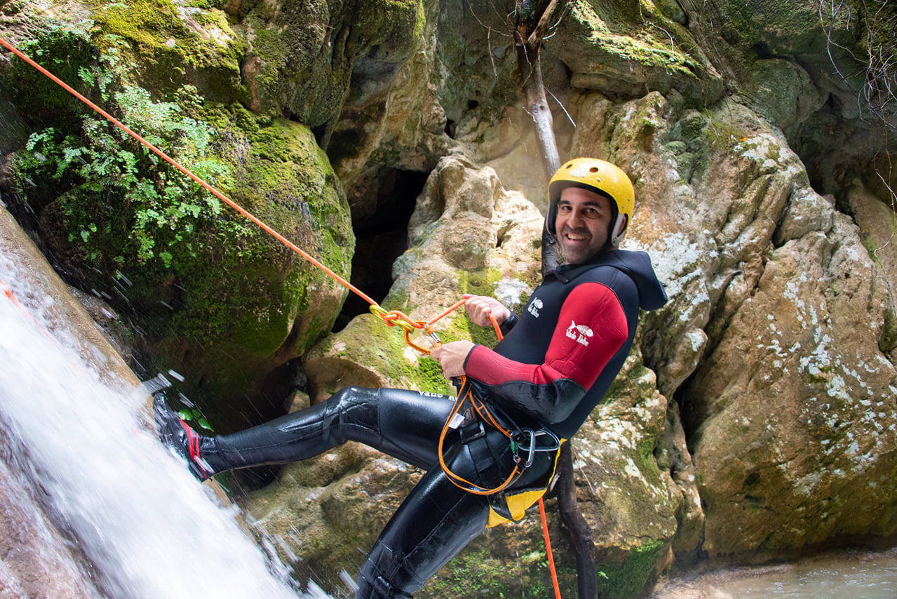 Canyoning Neda Waterfalls 9